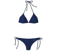 Beco Damen Triangelbikini-Basics Bikini, Marine, 40