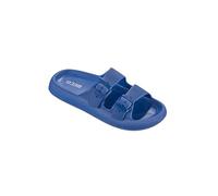 BECO Herren Pantoletten - Airkiss-Leisure Badeschuhe, ultraleichte Badeschlappen mit innovativer Luftpolstersohle - Dunkelblau, Größe 43 EU