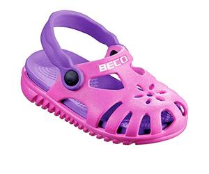 Beco Kinder Sandale, Unisex-Kinder Slingback Sandalen, Pink (pink 4), 25 EU (7.5 UK)