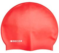 Beco Kinder Silikonehud, ensfarvede Kappe, rot, Einheitsgröße EU