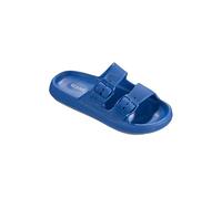 Beco Kinder Pantoletten - Airkiss-Leisure Badesandalen, ultraleichte Kinder Badeschlappen mit innovativer Luftpolstersohle - Blau, Größe 34 EU