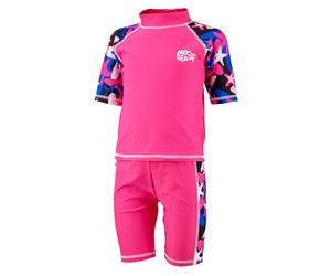 BECO Sealife Zweiteiler UV-Schwimmanzug Kinder 4 - pink 116