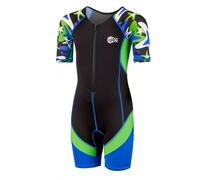 BECO Shorty Schwimmanzug Kinder 68 - blau/grün 116