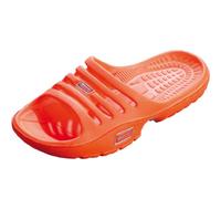 Beco Badeschuhe Kinder - leichte EVA Badesandalen Kinder für Mädchen & Jungen, komfortable Badeschlappen Kinder ideal für Schwimmbad oder Strand - in Orange, Größe: 34