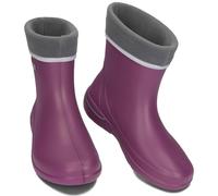 BeComfy Damen Warme EVA Gummistiefel mit Herausnehmbares Innenfutter 36-41 EU (Pflaume, eu_footwear_size_system, adult, numeric, medium, numeric_38)