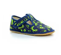 Beda monster grün canvas hausschuhe (bf-060010 / w)