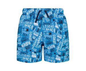 Bedruckte Badeshorts Kind CMP Bleu 5 Jahre