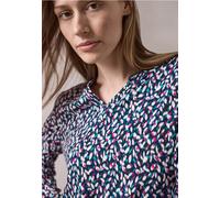 Cecil Damen Bedruckte Bluse in Blau, Gr: XL