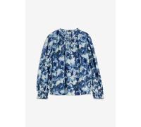 bedruckte Chiffonbluse 40