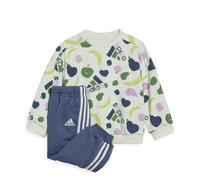 Bedruckter Baby-Trainingsanzug adidas Essentials Blau 0/3 Monate