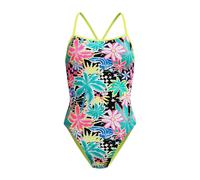Bedruckter Badeanzug, Damen Speedo V-Back 2.0 Multicolore 34