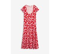 bedrucktes Jerseykleid aus softem Viskose-Mix 36/38 (S)