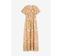 bedrucktes Maxikleid aus Viskose-Mix 50