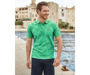 bedrucktes Piqué-Poloshirt