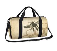 Bee Sports Duffel Bags Bee Old Weekend Overnight Bag Casual Tote Holdall Travel Gym Luggage Duffel Bag for Kids Girls Boys Women Men