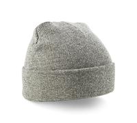 Beechfield, Acryl-Strickmütze für Erwachsene, zum Aufschlagen, Unisex Gr. Einheitsgröße, Heather