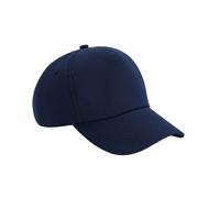 Beechfield - "Authentic" Kappe 5 Segmente für Herren/Damen Unisex (Dunkelblau) Einheitsgröße
