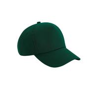 Beechfield - "Authentic" Kappe 5 Segmente für Herren/Damen Unisex (Flaschengrün) Einheitsgröße