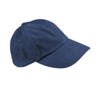 CB57 Beechfield Low Profile Heavy Brushed Cotton Cap French Navy One Size