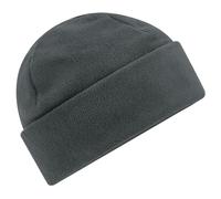 Beechfield B243R Recycled Fleece Cuffed Beanie - Steel Grey