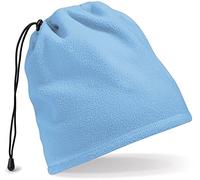 CB285 Beechfield Schal-Hut Kombination Suprafleece Sky Blue One Size