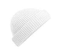Beechfield B383R Harbour Beanie - White