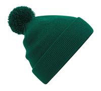 Beechfield B426 Original Pom Pom Beanie - Bottle Green
