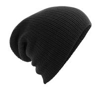 CB449 Beechfield Mütze mit Abreißetikett für einfaches Rebranding Black One Size