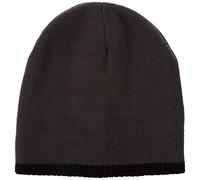 Beechfield B044cgph-blk Zweifarbige Pull On Beanie, Graphitgrau/Schwarz, Einheitsgröße