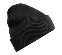 Beechfield B45R Recycled Original Cuffed Beanie - Black