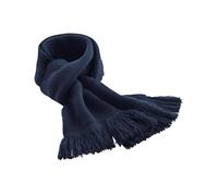 CB470 Beechfield Klassischer Strickschal French Navy One Size
