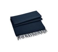 Beechfield Schal CB500 klassisch gewebt 186 x 47 cm French Navy