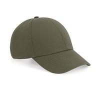 Beechfield Kappe CB54 6-Panel aus Bio-Baumwolle Olivegrün Einheitsgröße