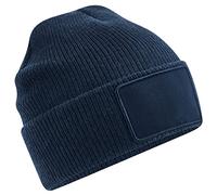 Beechfield B540 Removable Patch Thinsulate™ Beanie - French Navy