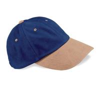 Beechfield B57 Klassisches 6-Panel-Cap Gr. One Size, Multicoloured - French Navy/Taupe