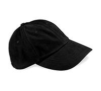 Beechfield B57 Klassisches 6-Panel-Cap Gr. One Size, schwarz - schwarz