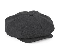 Beechfield B629 Melton Wool Baker Boy Cap