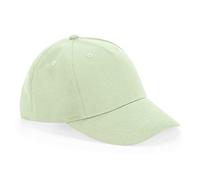 Beechfield Kappe CB63NB Junior 5-Panel organische Baumwolle Pistazie Einheitsgröße