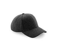Beechfield Baseballkappe B677 Punto Unisex Athleisure Grau (Heather Graphite) Einheitsgröße