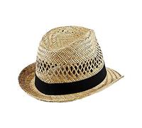 Straw Summer Trilby / Damen Sommer Strohhut - Beechfield - B730
