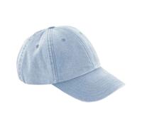 Beechfield - Baseball-Mütze Niedriges Profil (Hellblau) Einheitsgröße