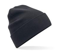 Beechfield Beanie aus Biobaumwolle Cuffed - Graphit