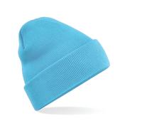 CB45 Beechfield Original Cuffed Beanie Surf Blue One Size