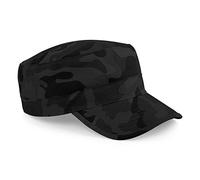 Beechfield Beechfield Unisex Camouflage Militär Armee Jagdmütze Hut, Midnight Camouflage, Einheitsgröße