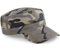 CB33 Beechfield Kappe im Camouflage-Design Armee-Kappe