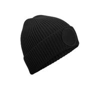 Beechfield Beanie Circular Fashion Patch – Schwarz – Einheitsgröße