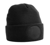 Circular Patch Beanie