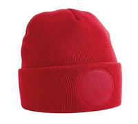 Circular Patch Beanie