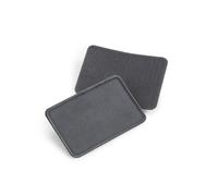 BEECHFIELD COTTON REMOVABLE PATCH GRAPHITE GREY