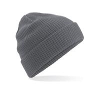 Beechfield Damen / Herren Beanie Mütze Wintermütze Strickmütze Graphite Grey